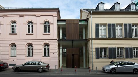 Gebäudeansicht des Staatsgerichtshofs.